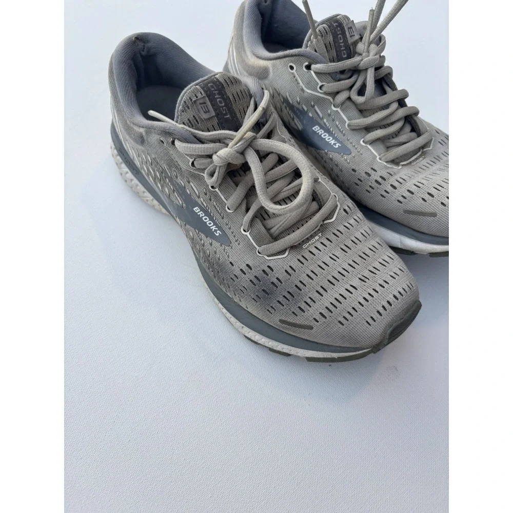 Size 8 - Brooks Ghost 13 Gray -‎ 120338-1B-051